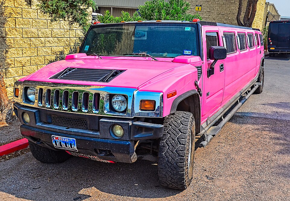 Pink Hummer Limo